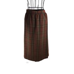 "Women's ESTIMATED Size XS - Small Pre-owned in GOOD condition, smoke free home, some pilling all over This item has been machine washed and hung dry. Red Green Tartan Plaid  Pencil Wrap Around Skirt Knee to Mid Calf Length  Feels Like a Polyester Blend Double Button Closure (One Inner, One Outer) Vintage 1970's Please use similar type of garment, lay flat and measure to compare below for a good fit: Length:  28.5\"  (from top of shoulder close to neck down to hem) Waist:  12\" x 2 = 24\"  (across INSIDE waist seam to seam, doubled) Hips  18\" x 2 = 36\"  (across widest part seam to seam, about 7-8\" from waist, doubled) I ship WORLDWIDE! FAST shipping and FAST answers to any questions!" Green Tartan, Wrap Around Skirt, Tartan Plaid, Wrap Around, Vintage 70s, Mid Calf, Lay Flat, Red Green, Tartan