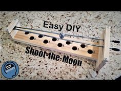 an easy diy shot the moon game