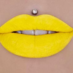 Yellow Lipstick, Lipstick Ideas, Jeffree Star Liquid Lipstick, Step By Step Contouring, Nails Yellow, Lipstick Matte, Natural Lipstick