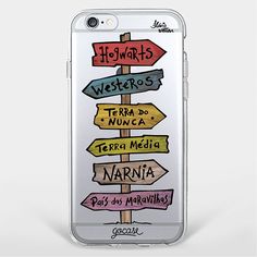 an iphone case with many different signs on it