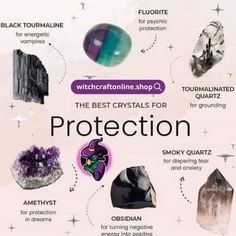 Conflicting Crystals, Energy Stones Crystal Healing, Protection Rituals, Crystals Protection, Finger Meaning, Crystals For Protection, Best Healing Crystals, Gemstones Chart, Crystal Healing Chart