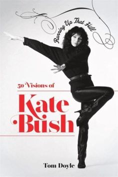 an advertisement for kate bush on the cover of her book, 50 views of kate bush