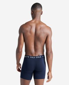 WHAT’S IN IT FOR YOU? Men's boxer briefs 3-pack Classic-fit Embroidered fleixble stretch waistband Tag-free for ultimate comfort Breathable cotton-blend for all-day wearability Contoured pouch Fabric 1: 51% pima cotton, 45% modal, 4% spandex jersey Fabric 2: elastic jacquard Machine wash, tumble dry Imported | Kenneth Cole | Stretch Boxer Briefs 3-Pack in Navy/Navy/Black, Size: M Fitted Boxer Briefs With Ribbed Waistband, Fitted Athleisure Activewear Multi-pack, Fitted Sports Boxer Briefs With Ribbed Waistband, Casual Fitted Activewear Multi-pack, Fitted Functional Boxer Briefs Short Length, Fitted Go-dry Cotton Boxer Briefs, Fitted Cotton Boxer Briefs With Go-dry Technology, Studded Shoes, Flexible Stretches