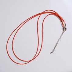 '' Item Description '' SALE!! Red-Orange Italian Coral Verry Tiny Round Beads 100 Percent Natural Gemstone/ Coral Smooth Beads necklace Round Shape Size 1.7'mm approx. Material :- Italian Coral - Gemstone weight - 35'Ct (7 - gm) Beads Size - 1.7'mm Size - Approx 20 - 22 Inches - Length - 50.8cm -55.88cm Adjustable - Yes - 20 to 24 Inches Adjustable 1.String - Quantity Color - As Seen In Picture Payment Policy We accept payment through PAYPAL only. Shipping Policy We ship orders daily, excluding Orange Beaded Necklaces With Lobster Clasp, Orange Single Strand Beads For Gift, Round Bead Necklace, Sea Coral, Types Of Stones, Saturated Color, Beads Necklace, Natural Red, Jaipur