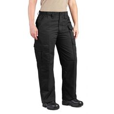 Propper® Women's Uniform Tactical Pant Practical Durable Cargo Pants For Outdoor Work, Durable Practical Cargo Pants For Outdoor Work, Durable Utility Cargo Pants For Outdoor Work, Durable Functional Cargo Pants For Outdoor Work, Practical Black Cargo Pants For Outdoor Work, Tactical Work Pants With Side Pockets For Outdoor, Black Work Pants With Cargo Pockets For Outdoor Work, Black Work Pants With Cargo Pockets For Outdoor, Black Cargo Work Pants For Outdoor