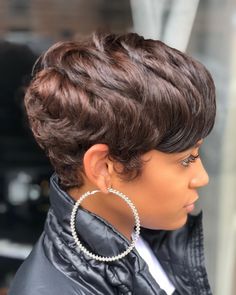 Pixie Hairstyles For Black Women, Bald Baddie, Short Relaxed Hairstyles, Short Natural Haircuts, Black Women Short Hairstyles, Black Hair Short Cuts, Natural Hair Short Cuts, Stylish Short Hair, Short Hair Black