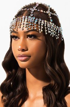 Cleopatra Headpiece, Blue Wedding Jewelry, Headpiece Diy, Headpiece Jewelry, Jewelry Chain, Head Accessories, Diy Hair Accessories