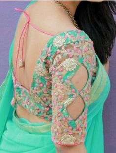 Bluse Latest Design Sleeve, Net Blouse Hands Models Latest, Baju Design For Blouse Latest, Shifon Saree Blouse Designs, Latest Blouse Hands Design, Fancy Blouse Hands Models Latest, Blouse Sleeve Designs Latest, Blouse Hands Design Models, Blouse Baju Design