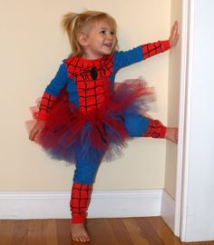 Add a tutu on any boy costume and it becomes a girl costume. Spidergirl Costume, Halloween Fest, Boy Costumes, Girl Costumes, Future Kids, Future Baby, Halloween Ideas, Kids Costumes, Supergirl