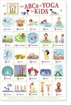 a poster with pictures of children's names in english and spanish, including the letter d