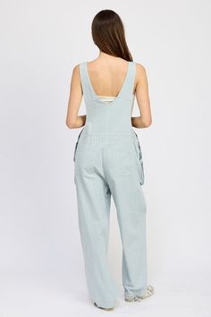 Elevate your casual wardrobe with our Oversized Cargo Overall, expertly crafted from 100% cotton for maximum comfort and durability. This piece redefines utility chic with its generous, relaxed fit that allows for easy movement and layering. The design features multiple functional pockets, perfect for carrying essentials while maintaining a stylish edge. Its versatile nature makes it suitable for various occasions, from laid-back weekends to more adventurous outings. Whether paired with a simple Spring Cargo Style Overalls, Trendy Spring Overalls With Cargo Pockets, Trendy Spring Cargo Style Overalls, Utility Overalls In Washed Blue With Pockets, Utility Cotton Overalls With Patch Pockets, Utility Cotton Overalls With Pockets, Casual Relaxed Fit Overalls With Patch Pockets, Casual Cotton Overalls With Patch Pockets, Utility Overalls With Patch Pockets For Spring