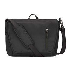 Navigate the city with these exceptional commuter and travel bags. The Anti-Theft Urban� Messenger combines clean, modern design, 5-point Anti-Theft security system, and thoughtful organization for all your tech. Constructed from polyester fabric with gunmetal finish hardware, these bags will hold up to daily wear and protect essential gear. Now you can stop watching your bag and look up to see the world in front of you. Our built-in 5-Point Anti-Theft security system will protect your valuables Black Laptop Bag With Functional Pockets For On-the-go, Modern Laptop Bag With Anti-theft Pocket For On-the-go, Waterproof Nylon Business Bag, Business Nylon Waterproof Bag, Black Waterproof Travel Accessories For Everyday, Modern Travel Accessories With Anti-theft Pocket For On-the-go, Waterproof Crossbody Travel Bag, Black Laptop Bag With Adjustable Strap For Outdoor Use, Black Waterproof Laptop Bag For Daily Use