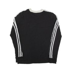 Item is in good used condition. >Size: UK 10 >Armpit To Armpit: 18" >Armpit To Cuff: 19" >Collar To Hem: 25" Adidas Casual Long Sleeve T-shirt, Black Long Sleeve Fan Gear T-shirt, Black Adidas Long Sleeve Sweatshirt, Black Long Sleeve Sports T-shirt, Adidas Long Sleeve Cotton T-shirt, Black Long Sleeve, Adidas, Cuff, Collar