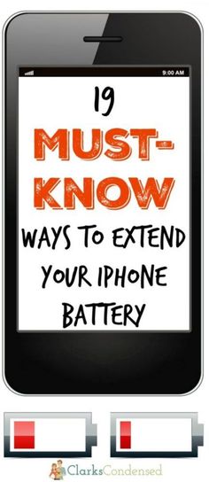 the text must know how to extend your iphone battery