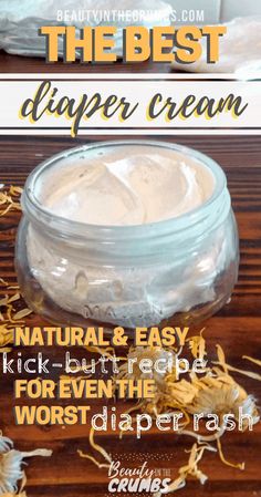 Diaper Cream Recipe, Homemade Coconut Oil, Diy Cream, Coconut Oil Recipes, Diaper Rash Cream, Rash Cream, Natural Sunscreen, Homemade Baby, Zinc Oxide