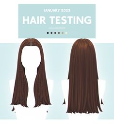 the hair testing is being displayed for everyone to see