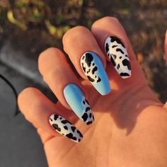 Cow Nails, Easy Nails, Nailed It