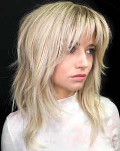 Shaggy Cut, Pale Blonde Hair, Copper Blonde Hair Color, Rachel Williams, White Blonde Hair, Beautiful Blonde Hair, Blonde Wigs, Cool Blonde Hair, Hd Lace Frontal