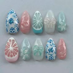 Pretty Gel Nails, Cute Gel Nails, Jelly Nails, Fire Nails, Nail Inspiration, Funky Nails