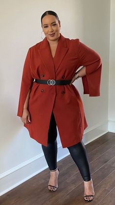 Plus Size Dressy Outfits Classy, Corporate Attire Women Plus Size, 2023 Fashion Trends Plus Size, Plus Size Date Night Outfits Fall, Plus Size Fashion For Women With Belly, Plus Size Chic Outfits, Plus Size Faux Leather Leggings, Elegant Plus Size Outfits, Classy Plus Size Outfits