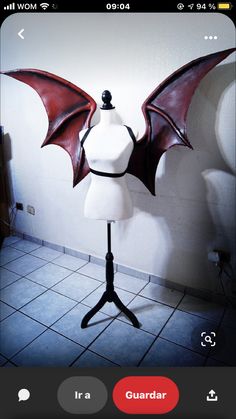 Dragon Vampire, Wings For Cosplay, Vampire Wings, Costume Simple, Demon Dragon, Demon Costume, Wings Cosplay, Cosplay Wings, Demon Wings