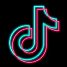 the letter j is made up of neon colors and has a black background with blue, red