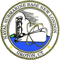 the logo of the metropolitan marine base new london, grooton, ct is shown