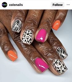 Pedi Designs, Beauty Hacks Nails, Cheetah Nails, Girl Nails, Finger Nail Art, Black Nail Art, Fancy Nails Designs, Nail Stuff, August 26