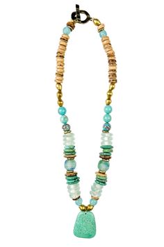 Handmade Multi-strand Layered Necklace For Beach, Bohemian One-of-a-kind Beaded Necklace For Beach, Bohemian Multi-strand Turquoise Necklace With Natural Stones, Bohemian Multi-strand Wooden Beaded Necklaces, Twine And Twig, Turquoise Multi-strand Bohemian Necklace, Twig Jewelry, Beachy Boho, Boho Inspiration