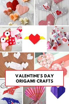 valentine's day origami crafts for kids