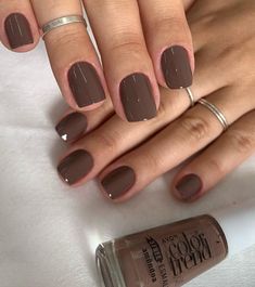 Simple Gel Nails, Luxury Nails, Nail Polishes, Nude Nails