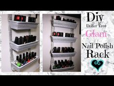 Makeup Room Diy, Magnet Boards, Nail Polish Rack, Diy Lipstick, Makeup Organization Diy, Nail Polish Organizer