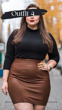 Inspirate en estos lindos outfits otoñales ❤️ creados especialmente para chicas curvy #modafemenina #chicascurvy #outfits #outfitsotoño #otoño Big Size Fashion, Big Girl Clothes, Carpet Outfits, Plus Size Chic, Flattering Outfits, Look Plus Size, One Friend, Red Carpet Outfits, Twin Beds