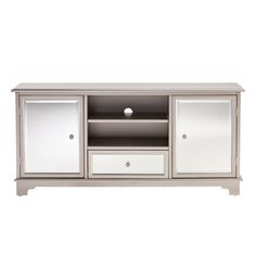 Sei Furniture Mirage Tv Media Stand Ms9158 Farmhouse Media Cabinets, Mirror Tv Stand, Swivel Tv Stand, Tv Stand Console, Flat Panel Tv, Media Stand, Tv Media, Media Cabinet, Modern Tv Stand