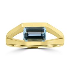 J44940 18k Yellow Gold Ring, Rings Set, Aquamarine Rings, Aquamarine Gemstone, Ring Style, Yellow Gold Ring, Blue Gemstones, Metal Color, Yellow Gold Rings