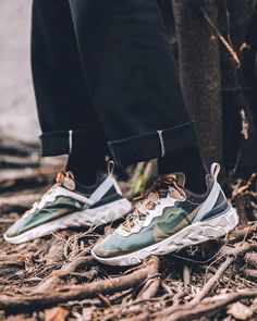 Undercover x Nike React Element 87 Shoe Photography, Nike React Element 87, Shoe Basket, Jun Takahashi, Baskets Nike, Shoes Photography, Sneakers Addict, Shoe Company, Nike React