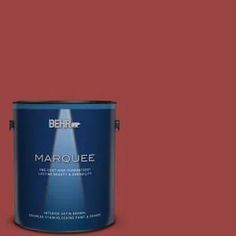 the behr paint marquee is available in two colors, blue and purple