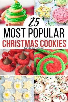 the 25 most popular christmas cookies