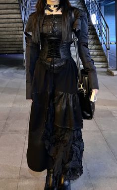 Trad Vampire Goth, Succubus Inspired Outfits, Alt Dressy Outfits, Trad Gothic Outfits, Victorian Goth Aesthetic Outfit, Romantic Goth Clothing, Demoncore Aesthetic Outfits, Victorian Gothic Fashion Women, Romantic Goth Outfits Male