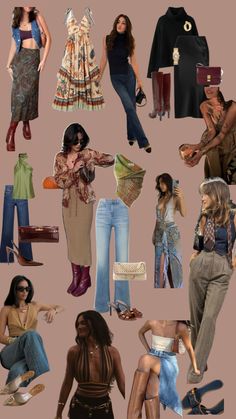 Style inspos Free Spirit Style, 70s Style, Free Spirit, Body Types