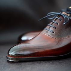 Introducing our handmade leather shoes, a one-of-a-kind footwear experience crafted with the utmost care and precision. Each pair is custom made to order, ensuring a bespoke fit that is tailored to your specific needs. Our artisan leather shoes are hand-stitched with a focus on quality, creating a durable and long-lasting product. Whether you're looking for a unique and personalized gift or simply treating yourself to a pair of high-quality shoes, our handmade leather shoes are the perfect choic Masculine Cap Toe Oxfords With Leather Sole, Cap Toe Oxfords With Leather Sole, Business Oxfords With Stitched Sole, Leather Oxfords For Derby, Oxford Leather Shoes With Rubber Sole And Snip Toe, Semi-formal Snip Toe Oxfords, Masculine Oxfords With Leather Sole, Oxfords With Stitched Sole And Plain Toe, Masculine Style Semi-formal Oxfords