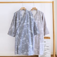 Relax in style with our bathrobe pajama, featuring a unique Jacquard ink painting design. Its yarn-dyed fabric maintains the luxurious look over time, and the adjustable belt tie ensures a comfortable fit for all. Water Paintings, Kimono Dressing Gown, Male Kimono, Belt Tie, Authentic Design, Dressing Gown, Adjustable Belt, Dyed Fabric, Ink Painting