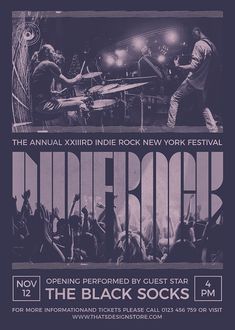 an event poster for the rock band underdogr, featuring two men on stage