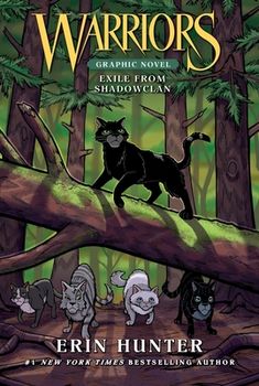 The warrior cats leap off the page in this original full-color adventure--a stand-alone graphic novel set in the wild world of Erin Hunter's #1 bestselling Warriors series.On the verge of a bitter leaf-bare, ShadowClan stands on the brink of its own destruction.When battle-obsessed Brokenstar banishes Nightpelt and the rest of ShadowClan's elders to the farthest edges of Clan territory, Nightpelt is shocked at his cruelty. But he's determined to ensure he and his fellow exiles survive the coming Warriors Erin Hunter, Warrior Cats Books, The Warrior, Cat Books, Animal Behavior, Warrior Cat, Cat Graphic, Famous Books, Cat Stuff