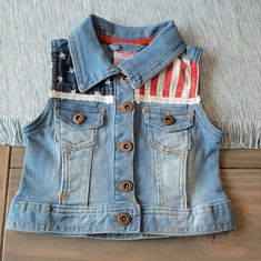 My Little One Never Had A Chance To Wear This - Seasons And Size Just Didn't Line Up! So It's Been Hanging Up In Her Closet Since Last Year. Excellent Quality And Condition! Never Worn Or Washed. Smoke Free Home. Fast Shipper. Baby Jean Vest, Never Had A Chance, Her Closet, Blue Jean Jacket, Blue Jean, Kids Jacket, Jean Jacket, Little One, Blue Jeans