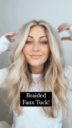 Ear Hairstyles, Unique Bridal Hair, Intricate Hairstyles, Center Part, Stunning Hairstyles, Work Hairstyles, Hairstyle Tutorial, Hair Affair, Hairstyles For Medium Hair