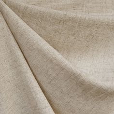 a close up view of a plain linen material