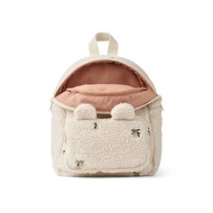 Sac à dos super cool pour votre enfant, dans sa version fourure Mist à motifs pêche. Les bretelles sont réglables. La doublure est dans une couleur contrastante fraîche qui rend chaque sac à dos unique. Les sacs à dos sont fabriqués à 100% de polyester recyclé. Ce modèle de sac à dos de la marque Liewood mesure 23 cm de large sur 28 cm de hauteur. Il peut contenir plusieurs petits cahiers de taille A5. Utilisez le sac à dos pour les enfants de la maternelle ou pour un week-end rempli de jouets. Childrens Backpacks, Bear Ears, Weekend Trips, Week End, Super Cool, Little One, Contrasting Colors, Mist, Kindergarten