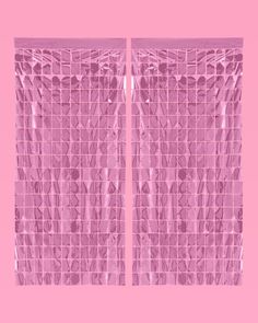 two pink squares are shown on a pink background