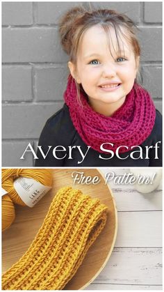 Knit Toddler Scarf, Childrens Scarf Crochet Pattern Free, Childrens Scarf Pattern, Diy Scarfs, Infinity Scarf Knitting Pattern, Scarf Free Pattern